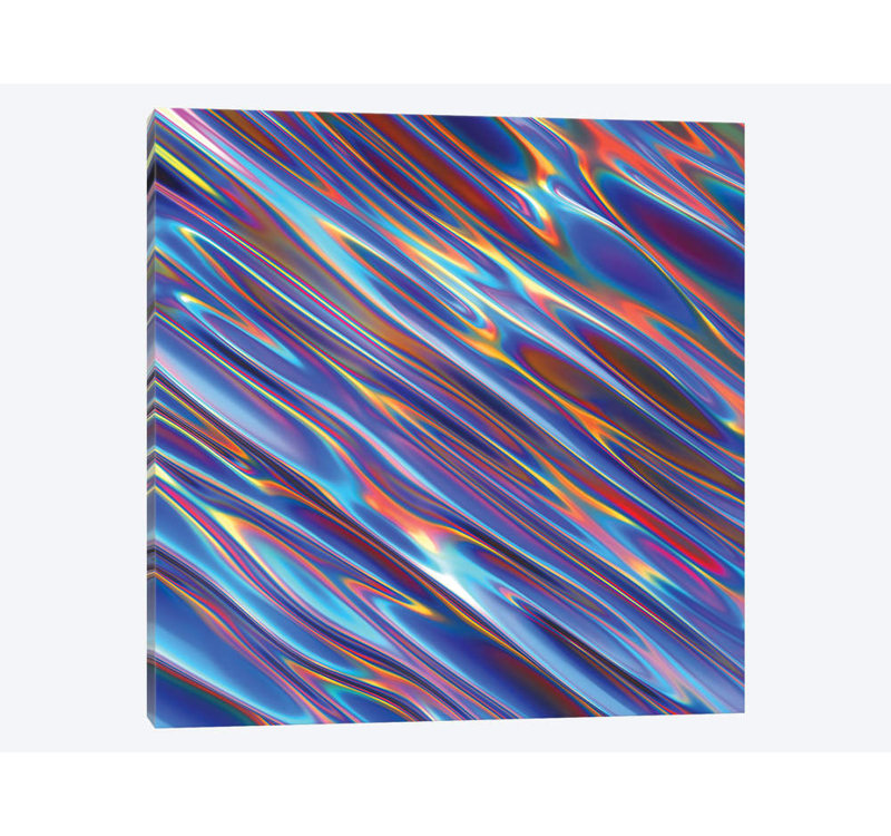 «Iris» par Danny Ivan, impression sur toile tendue, H 12 po x l 12 po x P 1,5 po, Pas de tapis, Toile tendue