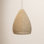 Karlene Single Light Wood Dimmable Pendant