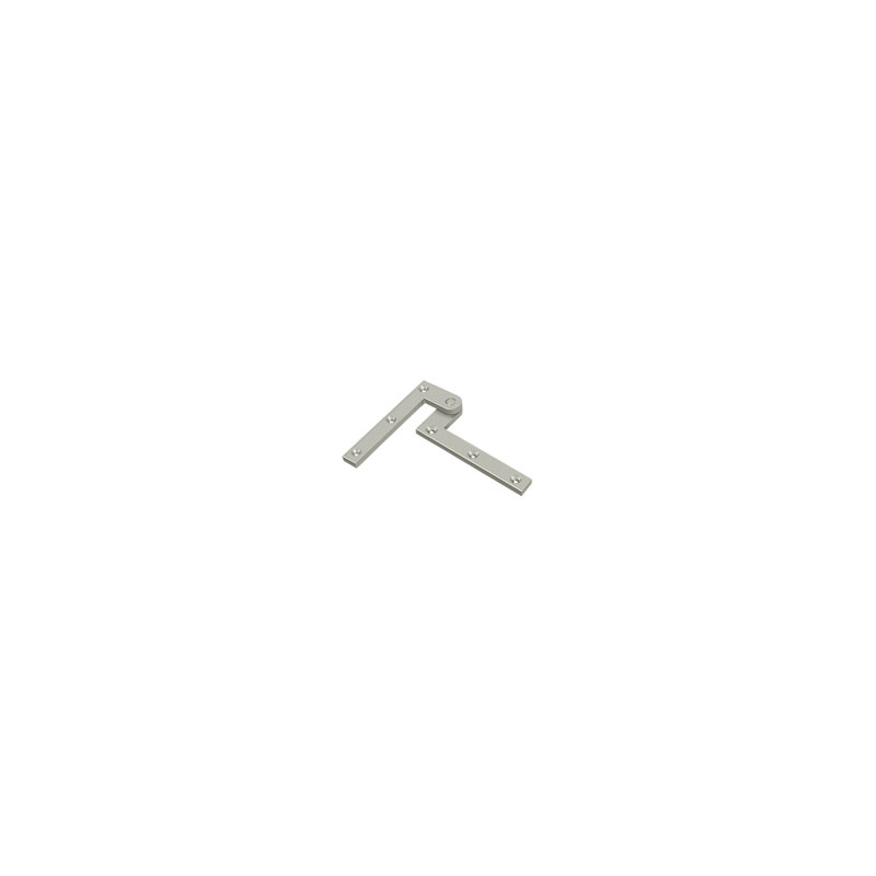 99'' x 16'' Butt Bearing Hinge, Brushed Nickel