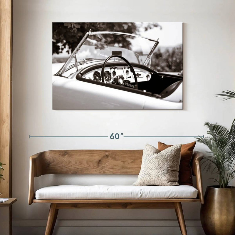 Mehar Sports Car Dashboard Monochrome
