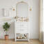 Meuble-lavabo 24 po avec lavabo en céramique, deux tiroirs à fermeture douce, tablette ouverte et pieds tournés French Country-1746480695