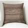 Washy Watercolor Stripe Striped Cotton Throw Pillow