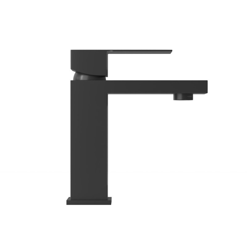 Bothwa Home 7.11" CUPC Certified Single Handle Bathroom Sink Faucet (Matt Black Finish), Matt Black