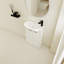 Meuble-lavabo autoportant de 23 po avec lavabo en céramique, porte et armoire de salle de bain-1544189706