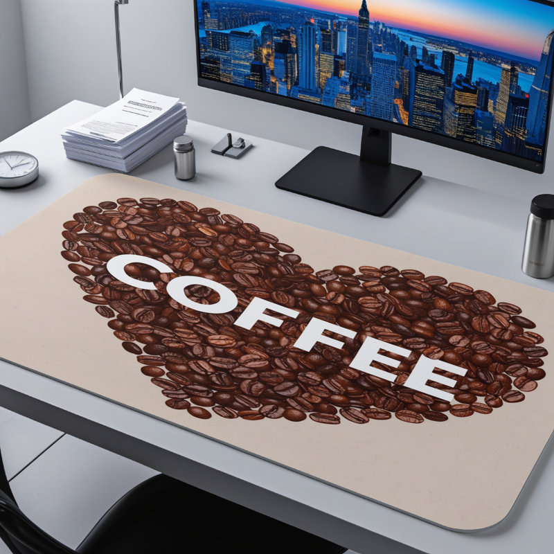 Polyester Desk Pad, 23.6x13.8
