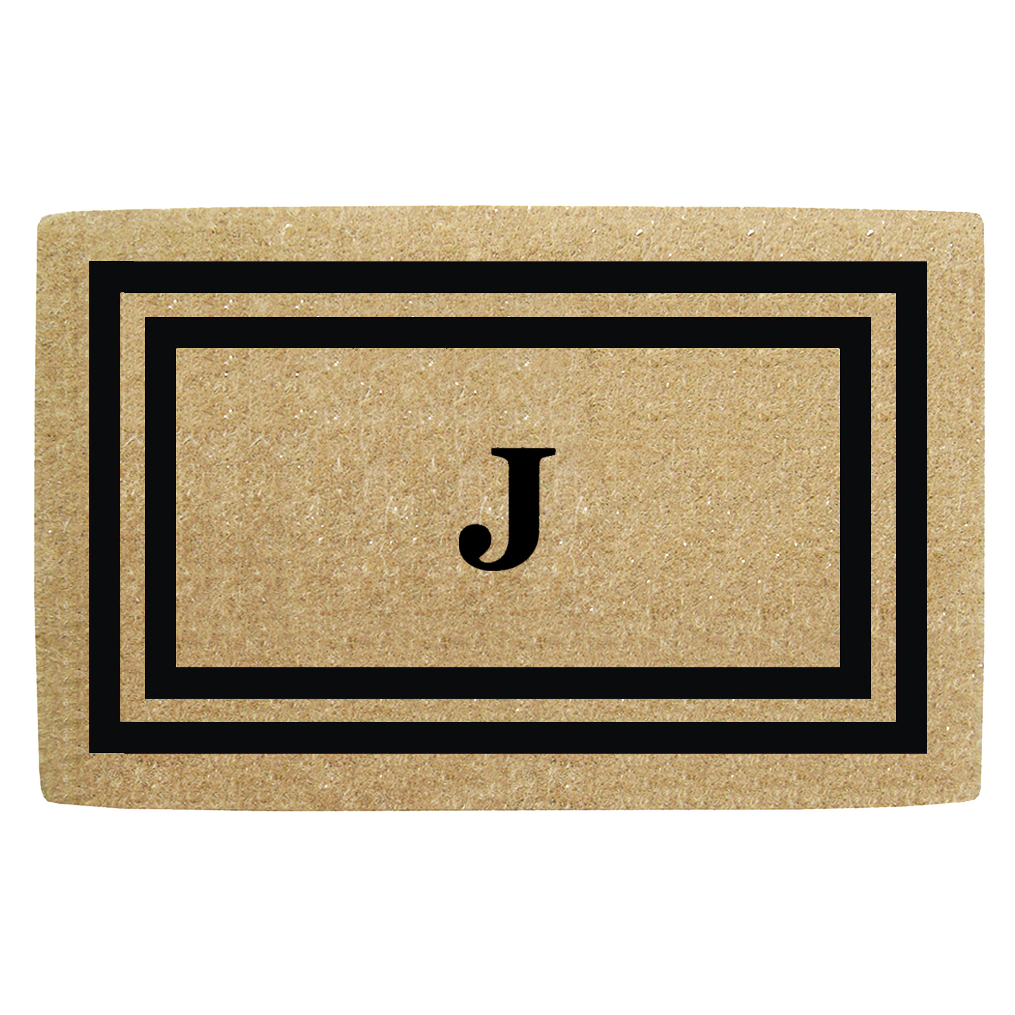 McClain Outdoor Doormat, J, 36" W x 72" L