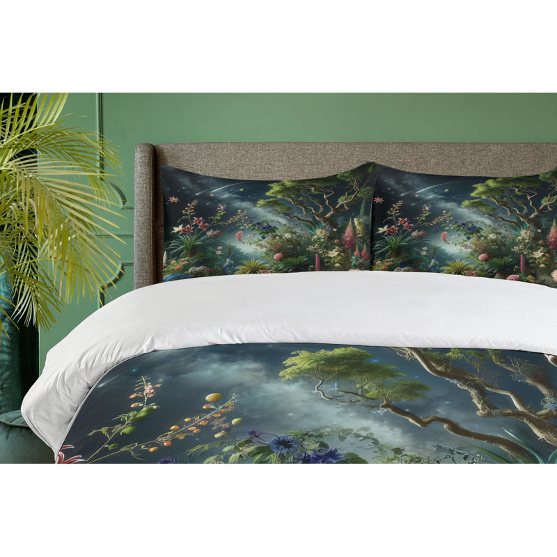 Aesthetic Duvet Cover, California King Duvet Cover + 2 Standard Shams