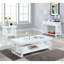 Table de bout rectangulaire moderne