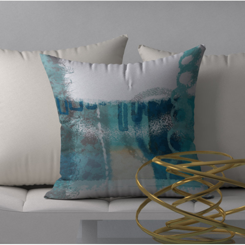 Housse de coussin carrée/insert, 18" x 18"