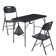 Vecelo 47.24" 4 - Player Foldable Poker Table
