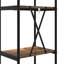 Bookshelf Engineered wood Modern Freestanding Bookshelves Organizer-2004950664-2004950704