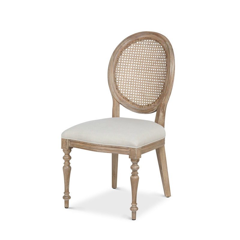 Upholstered Dining Chair, Driftwood