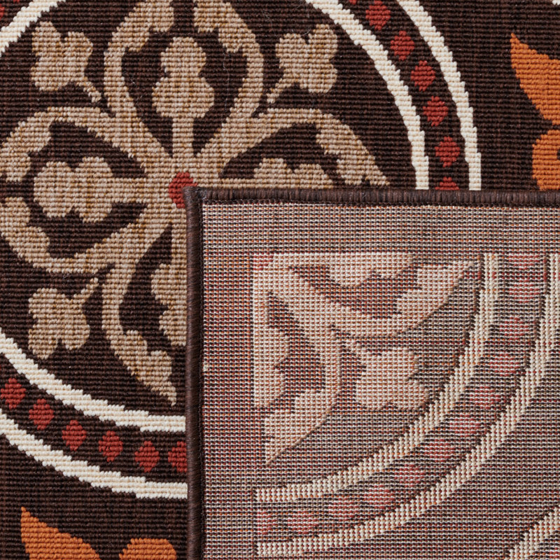 Tapis oriental d'intérieur / extérieur Coucou Performance, Rectangle 4 pi x 5 pi 7 po