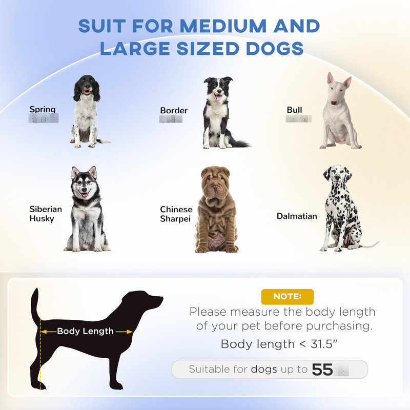 Coussin pour chien pour chiens de taille moyenne de 55 lb maximum, gris 38 po. Coussin amovible, housse lavable, pieds antidérapants, base surélevée et meilleure respirabilité