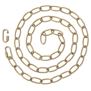 Olivencia 20 Feet Light Gold Chandelier Chain Or Chain Break