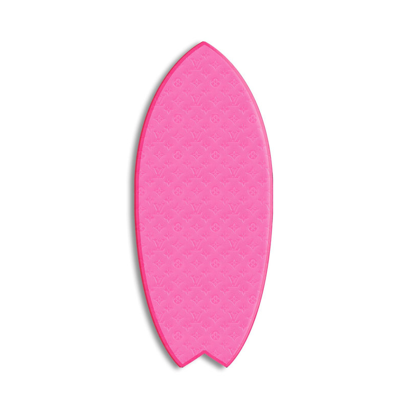 Doll Hot Pink Decorative Acrylic Skimboard by Oliver Gal