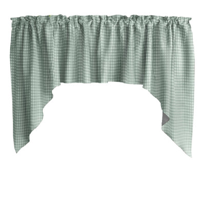 Cantonnière à carreaux Gingham