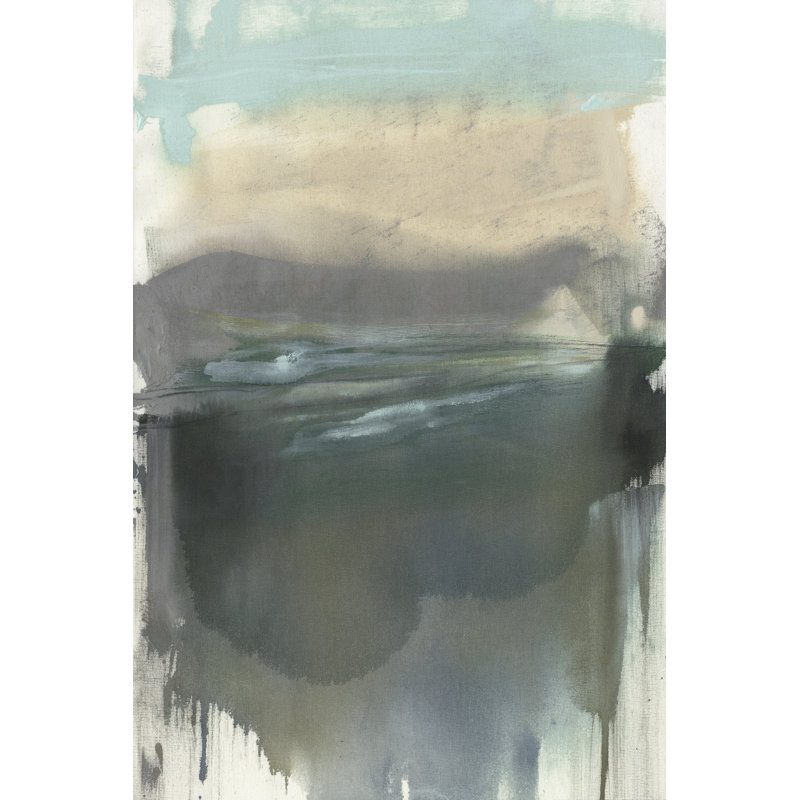 The Light On The Moor I by Jennifer Goldberger - Wrapped Canvas Painting, 30cm H x 20cm W 