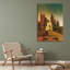 Toile tendue Vicobello, Siena par Maxfield Parrish-2142432433