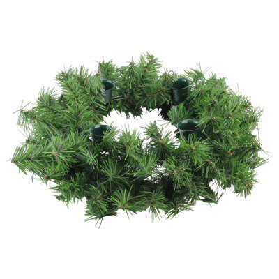 Couronne de bougie de Noël 12 po