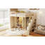 Lit mezzanine double avec escalier de rangement-1767923716
