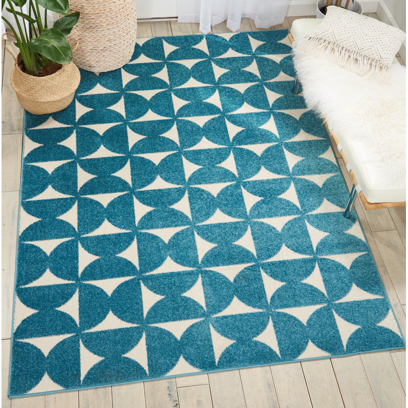 Mallorca Geometric Area Rug, Rectangle 160 x 221cm