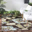 Tapis d'intérieur / extérieur à motif floral Centeno Performance-1361291873