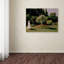 «Woman In The Garden», reproduction sur toile tendue-1171615980