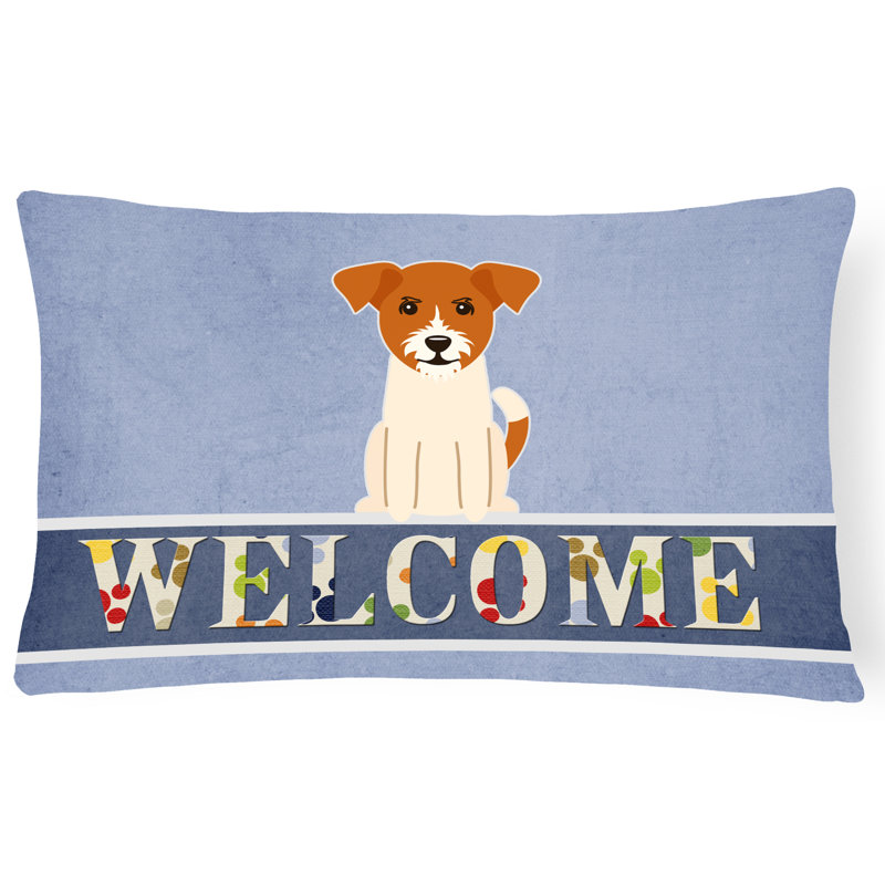  Coussin Jack Russell Terrier Welcome