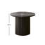 Solid Wood Pedestal End Table