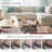Machine Washable Rug with Rubber Backing for Living Room Modern Non-Slip Dining Room Rug Easy-Cleaning Geometric Floor Carpet for Bedroom Hallway Kitchen Office Playroom-529433095