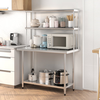 Stainless Steel Shelving Unit