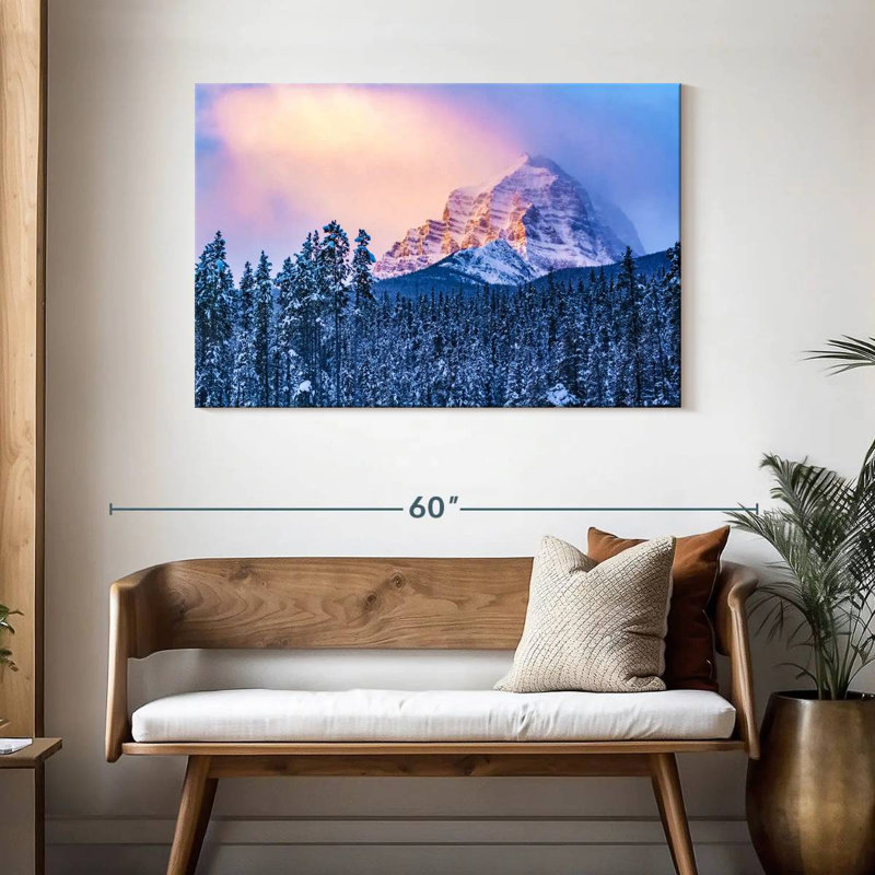 Alvord Banff Snow Mountain, H 30 po x l 45 po
