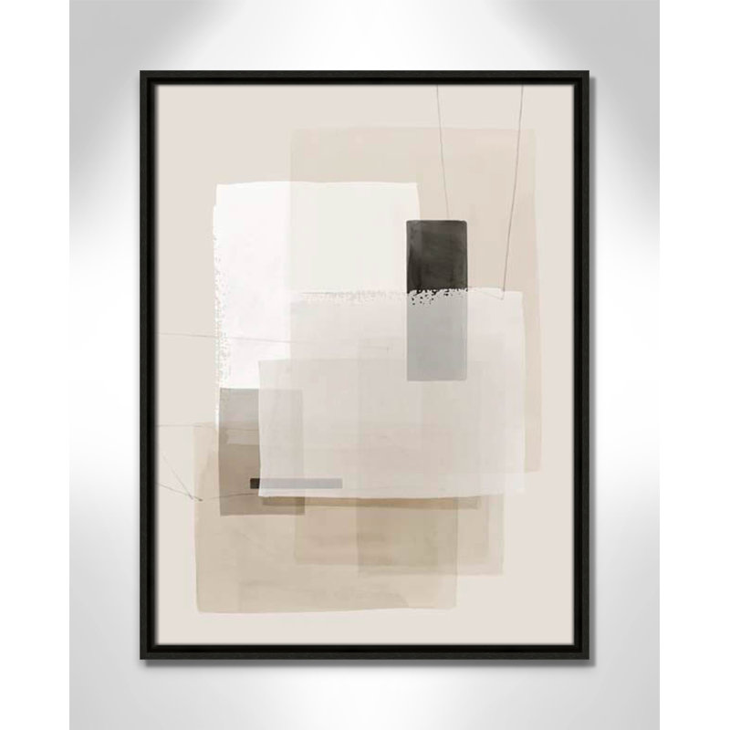 «Mystical Momentum II» par Hazel J, Pas de tapis, Cadre flottant espresso, H 25,5 po x l 19,5 po x P 2 po