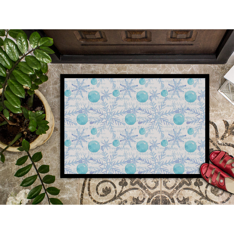 Ramsel Non-Slip Outdoor Doormat, Rectangle 1'6 x 2'3"