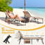 Méridienne de plage réglable à 5 positions-109746281