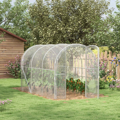 Brekkyn 9.5 Ft W 6.5 x Ft D Greenhouse