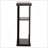 Cappuccino 2-Shelf Console Table