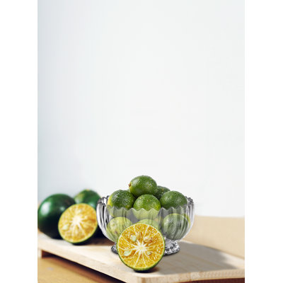 Bol décoratif Cosmas en verre transparent