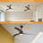 AuraVista 52'' 3 - Blade Modern Ceiling Fan with Remote Control and Light Kit-101559925