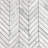 12" x 12" Marble Chevron Mosaic Wall & Floor Tile