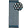 Kilim Mia Hand Woven Flatweave Cotton Blue Rug