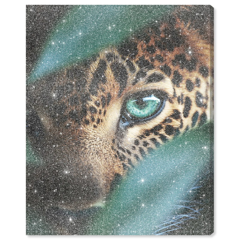 Jungle Watcher III Animals Canvas Print by Oliver Gal, Black Frame, 16 x 20, 16"H x 20"W, Gallery Wrapped