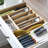 Bamboo Rectangle Utensil Storage Set