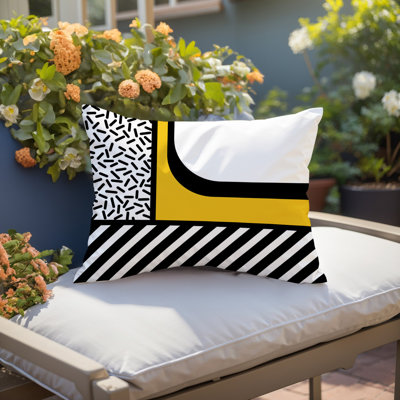 Oreiller rectangulaire réversible intérieur / extérieur Jazzo