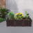 Shaletha Handcrafted Plastic Outdoor Planter Box