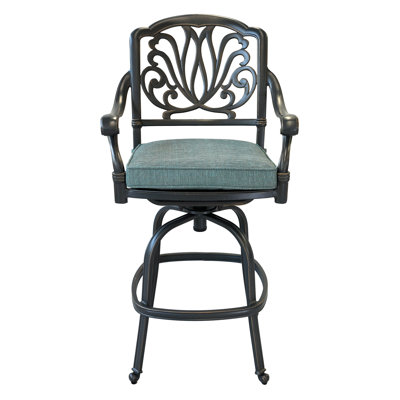 Tabouret de bar avec coussin Kaneidra