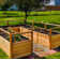 8 ft x 12 ft Cedar Garden in A Box Kit
