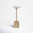 Yeni Genuine Marble Pedestal End Table-1420397990