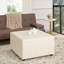 Banc de rangement avec repose-pieds Ashwika Vegan-86927368
